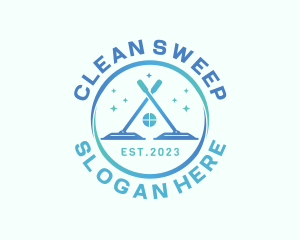 Mop Sweeper Housekeeping logo