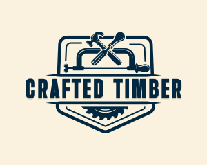 Industrial Handyman Woodwork logo design