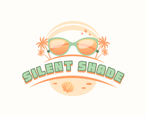 Beach Sunglasses Shades logo design