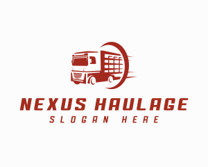 Truck Cargo Delivery logo design