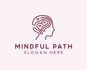 Mental Therapy Counseling logo design