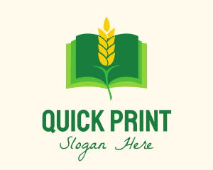Agricultural Wheat Book logo