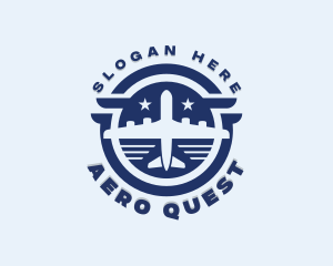 Airline Flight Plane logo