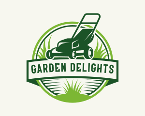 Lawn Yard Mower logo design