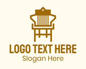 Brown Furniture Chair Logo