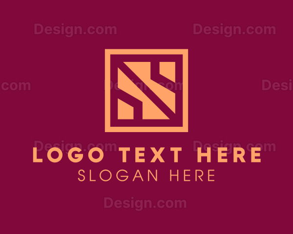 Pattern Geometric Business Logo