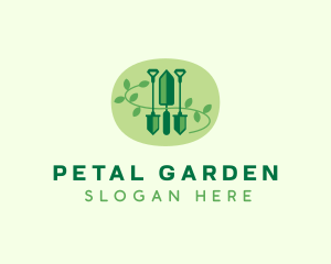 Plant Landscaping Tools logo design