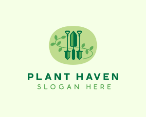 Plant Landscaping Tools logo design