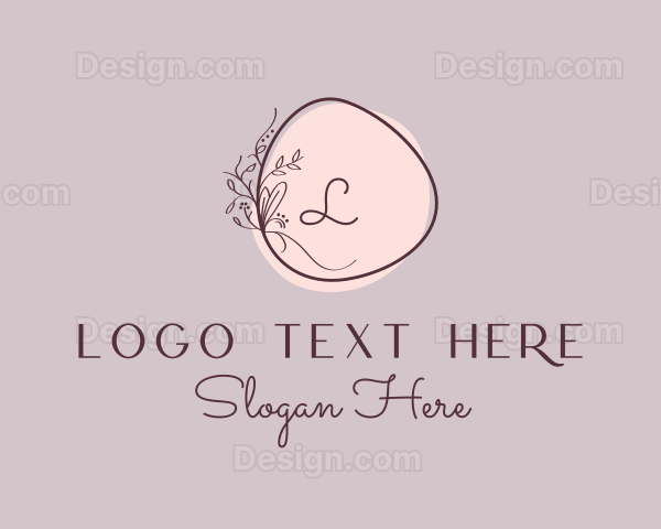 Flower Stylist Florist Boutique Logo