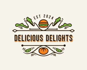 Burger Bistro Restaurant logo design