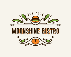 Burger Bistro Restaurant logo design