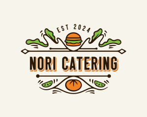 Burger Bistro Restaurant logo design