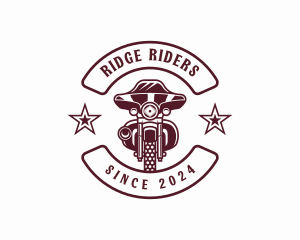 Motorbike Rider Racing logo design