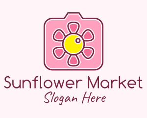 Sunflower Rose Camera logo
