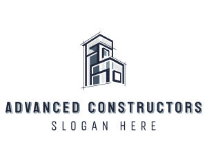 Building Builder Property logo design