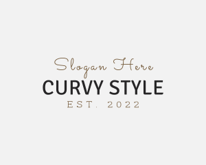 Luxury Fashion Style logo design