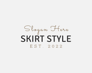 Luxury Fashion Style logo design