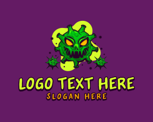 Toxic Virus Bacteria  logo