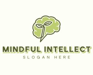 Holistic Mind Leaf logo design