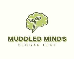 Holistic Mind Leaf logo design