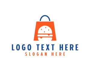 Burger Shopping Bag  logo