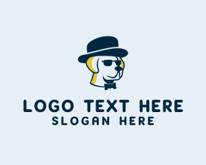 Hipster Dog Sunglasses  logo