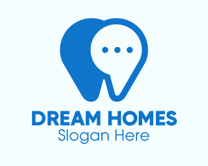 Blue Dental Chat App logo