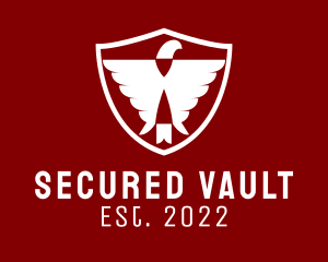 Eagle Security Shield  logo design