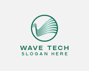 Professional Brand Wave logo design