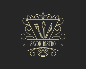 Gourmet Catering Diner logo design