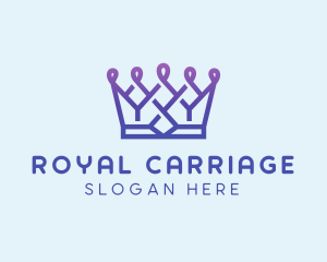 Modern Royal Crown logo design