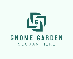 Flower Frame Garden Florist logo design