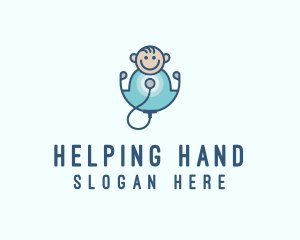 Medical Pediatric Healthcare  logo design