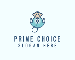 Medical Pediatric Healthcare  logo design