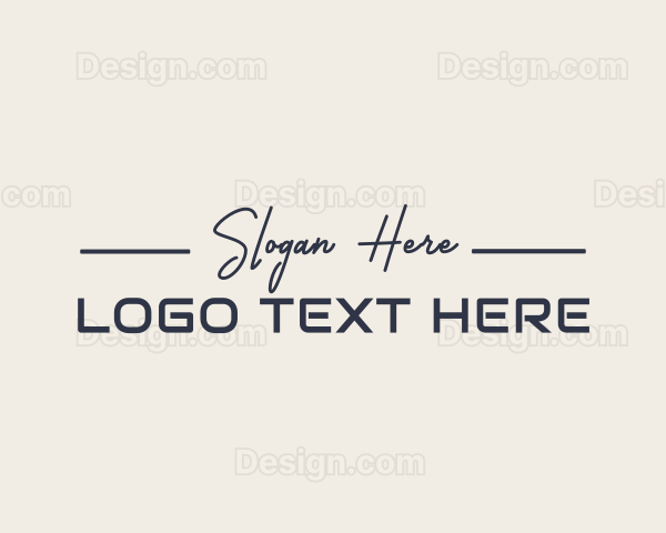 Simple Generic Business Logo