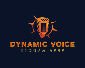 Podcast Radio Microphone logo