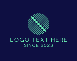 Circle - Digital Clip Technology Circle logo design