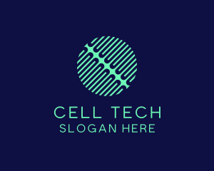 Digital Clip Technology Circle logo