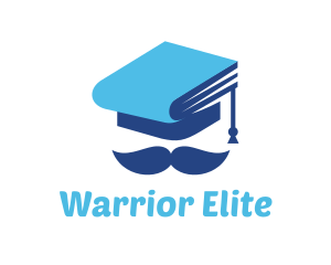 Education Graduation Hat Man Logo