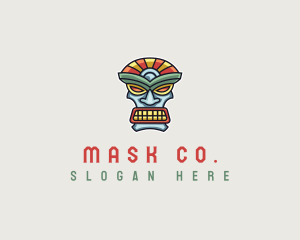 Ethnic Cultural Mask logo