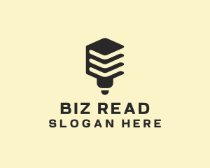 Book Light Bulb Publishing logo design