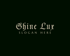 Gothic Luxe Signature logo design