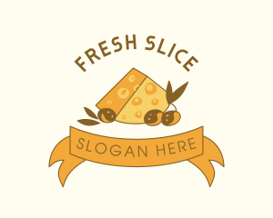 Cheese Olive Deli logo design