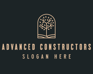 Landscaping Tree Garden logo design