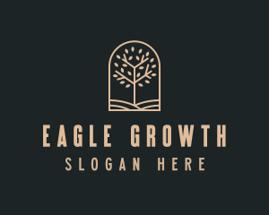 Landscaping Tree Garden logo design