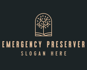 Landscaping Tree Garden logo design