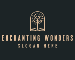 Landscaping Tree Garden logo design