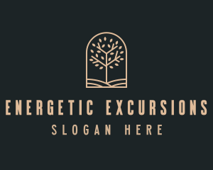 Landscaping Tree Garden logo design