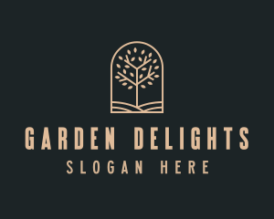 Landscaping Tree Garden logo design