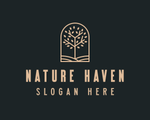 Landscaping Tree Garden logo design